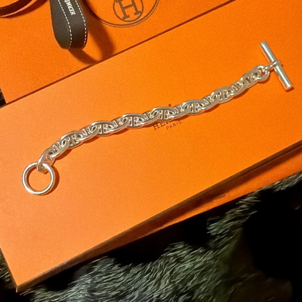 Hermes Chaine d'ancre bracelet, medium model size 15 - Picture 5 of 5